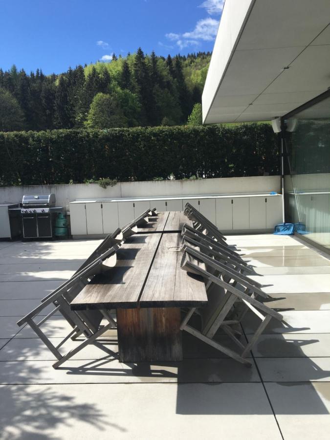 Attersee Luxury Design Villa With Dream Views, Large Pool And Sauna Nussdorf am Attersee Exterior foto